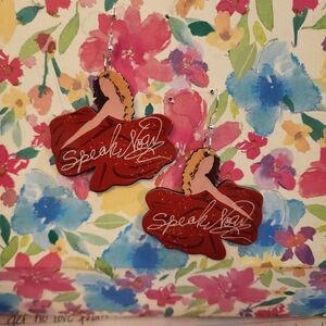 Taylor Swift  Earrings; Speak Now